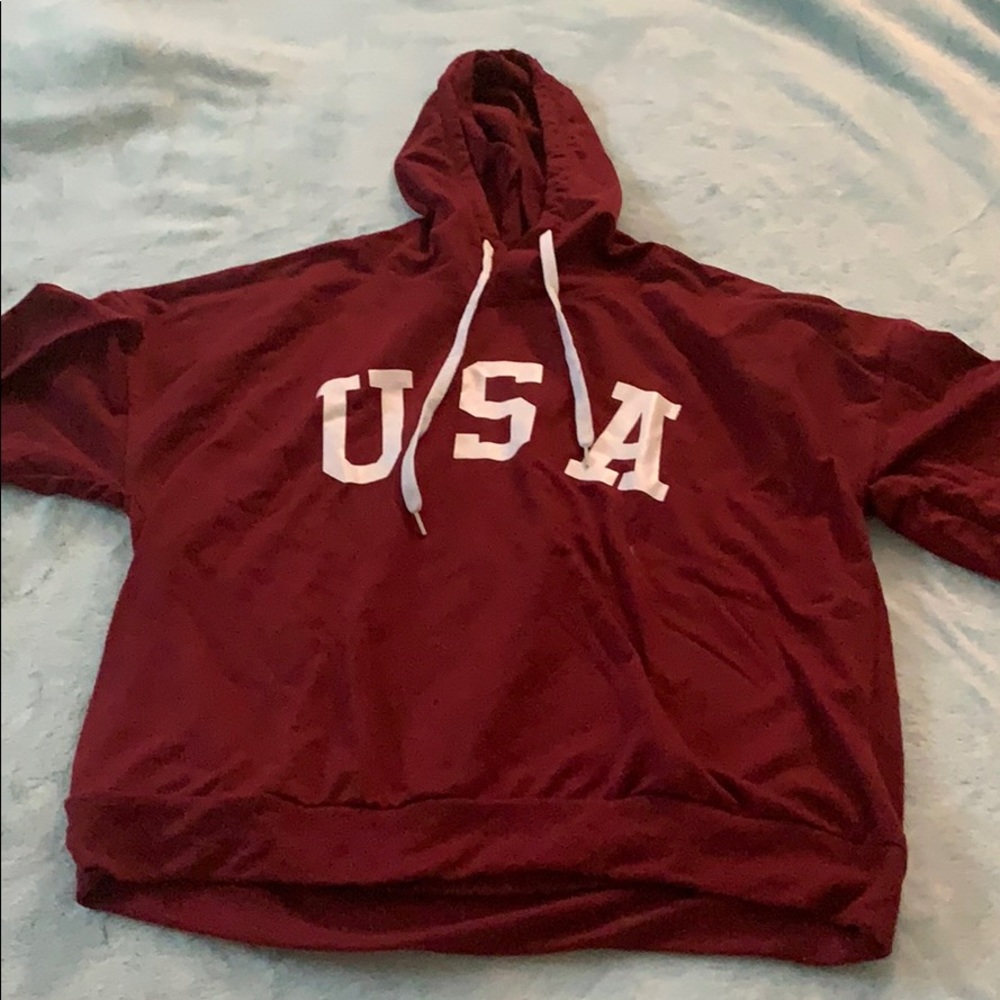 USA Hooded Shirt